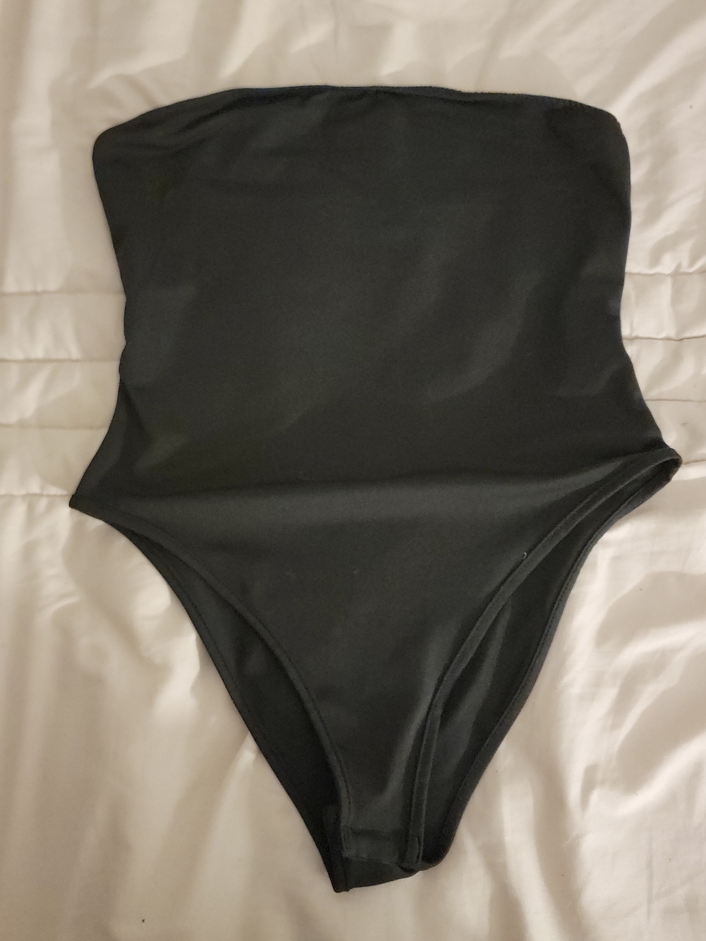 Classic Black Strapless Body Suit